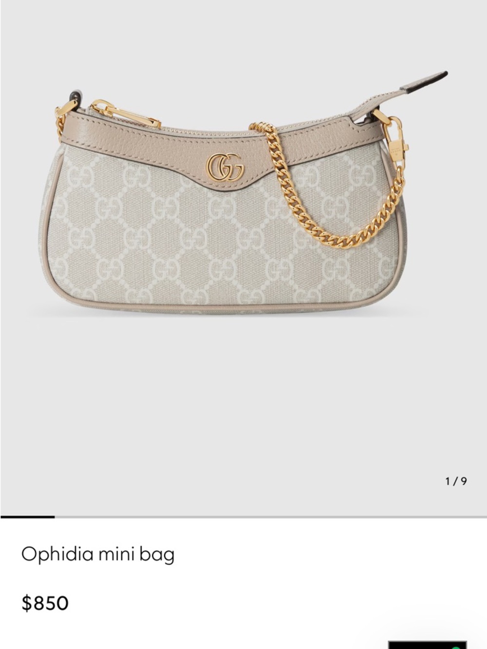 Gucci Mini Ophidia Bag - Picture 10 of 11